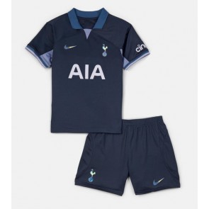 Maillot de foot Tottenham Hotspur Extérieur enfant 2023-24 Manches Courte (+ pantalon court)